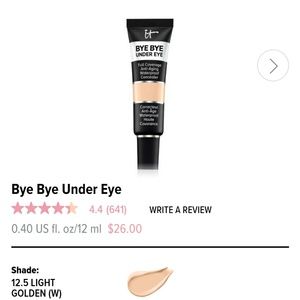 Bye Bye Under Eye